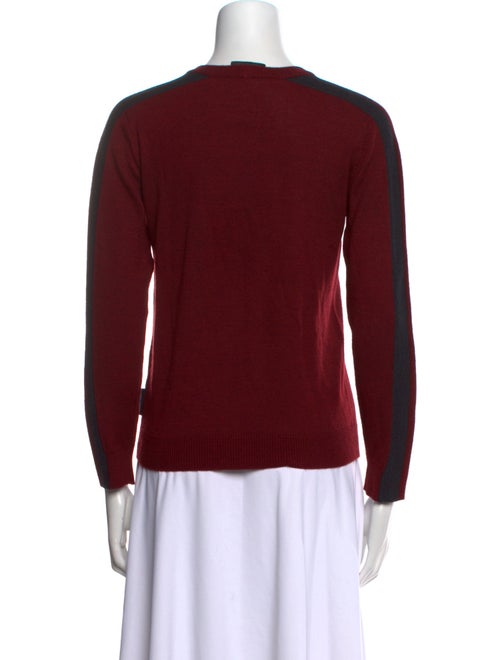 Emporio Armani Virgin Wool Crew Neck Sweater