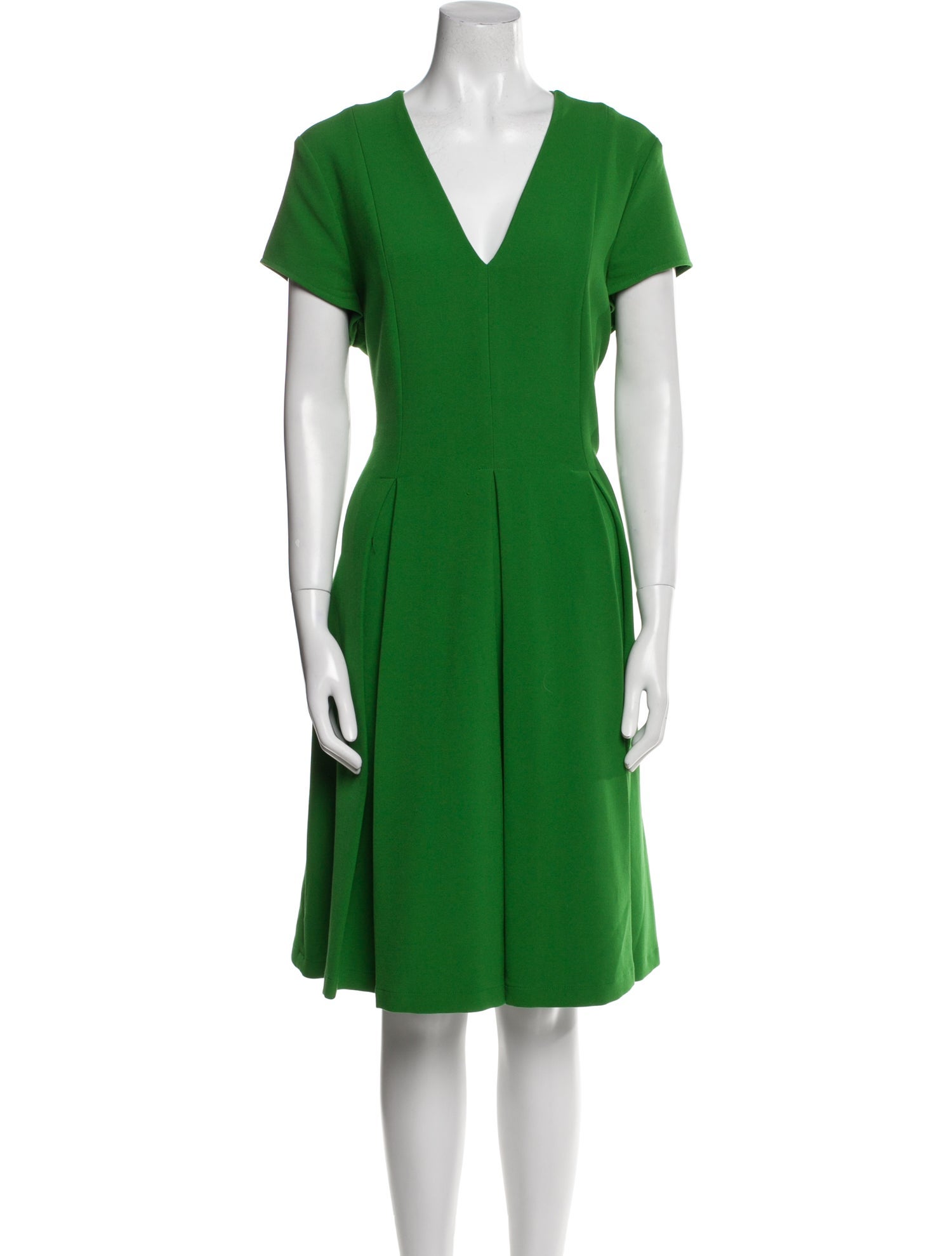 Emporio Armani V-Neck Knee-Length Dress