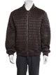 Emporio Armani Lamb Leather Bomber Jacket