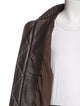 Emporio Armani Lamb Leather Bomber Jacket