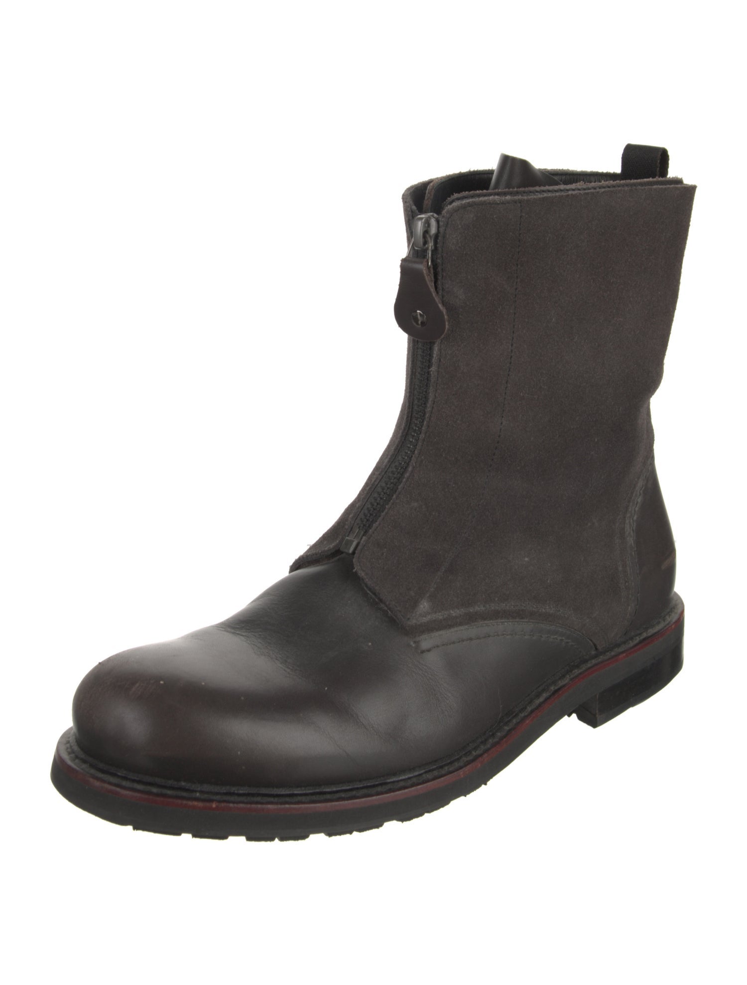 Emporio Armani Leather Boots