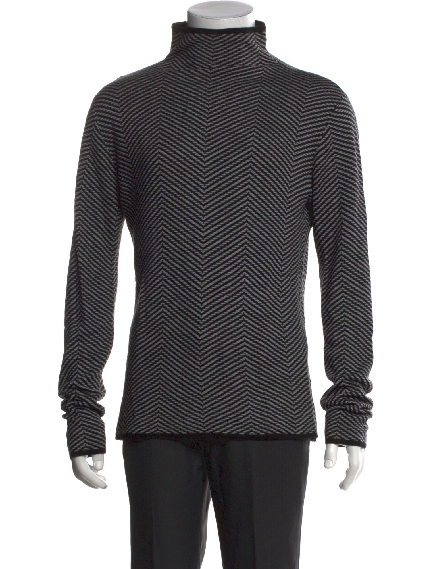 Emporio Armani Turtleneck Long Sleeve Pullover