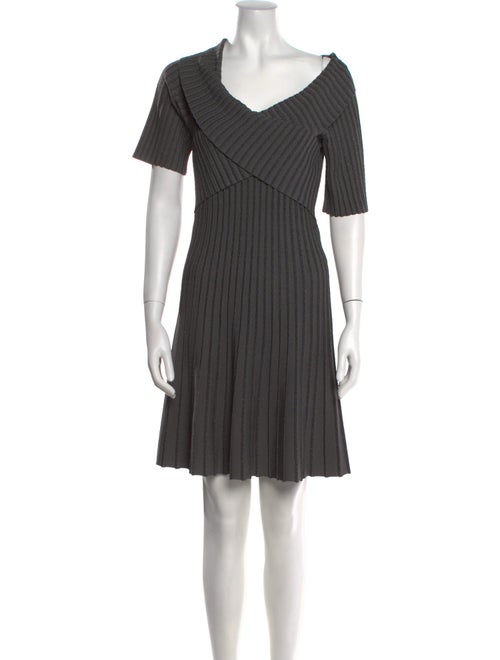 Emporio Armani V-Neck Mini Dress