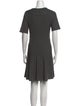 Emporio Armani V-Neck Mini Dress
