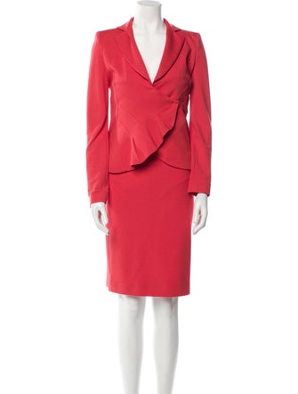 Emporio Armani Virgin Wool Skirt Set