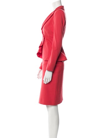 Emporio Armani Virgin Wool Skirt Set