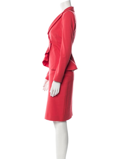 Emporio Armani Virgin Wool Skirt Set