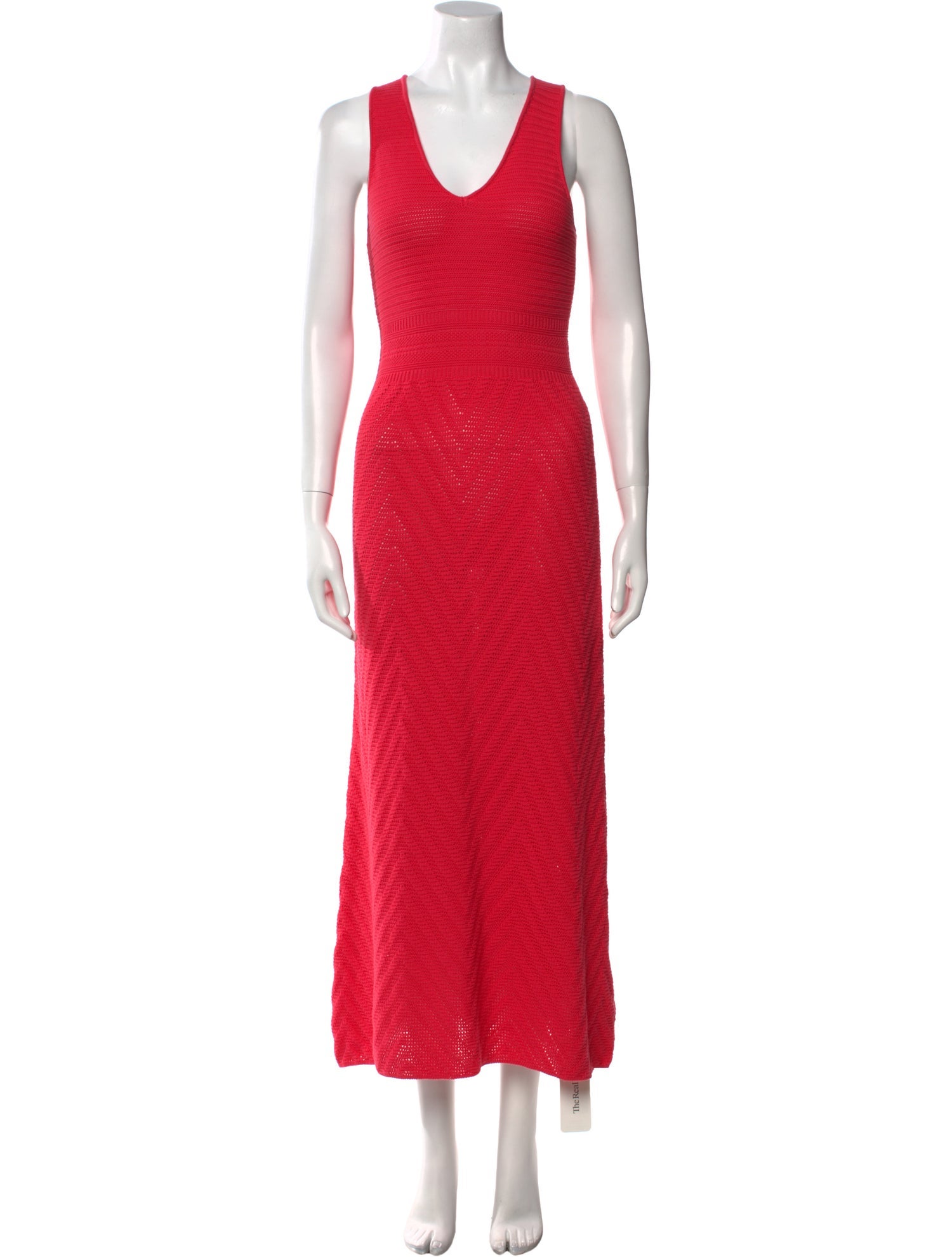 Emporio Armani V-Neck Long Dress w/ Tags