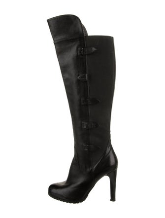 Emporio Armani Leather Boots