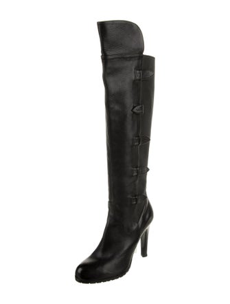 Emporio Armani Leather Boots