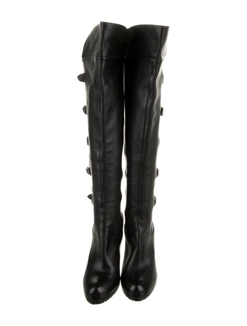 Emporio Armani Leather Boots