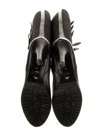 Emporio Armani Leather Boots
