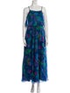 Emporio Armani Silk Long Dress