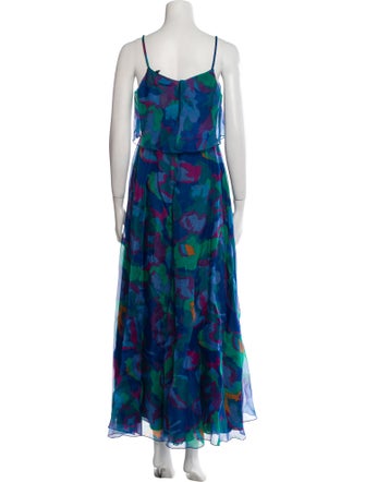 Emporio Armani Silk Long Dress