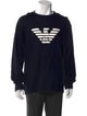 Emporio Armani Graphic Print Crew Neck Pullover