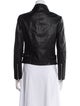 Emporio Armani Lamb Leather Biker Jacket