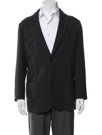 Emporio Armani Virgin Wool Peacoat