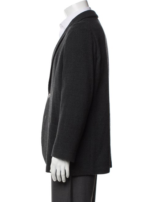 Emporio Armani Virgin Wool Peacoat