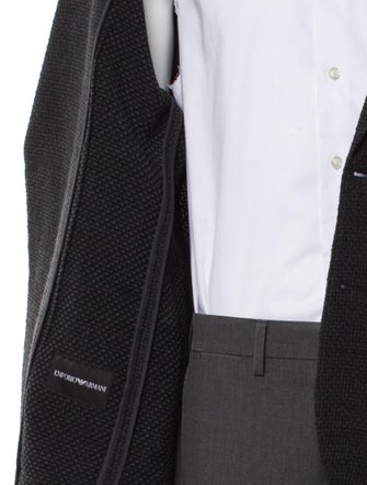 Emporio Armani Virgin Wool Peacoat