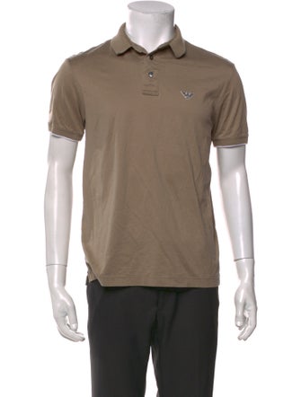 Emporio Armani Collar Short Sleeve Polo Shirt