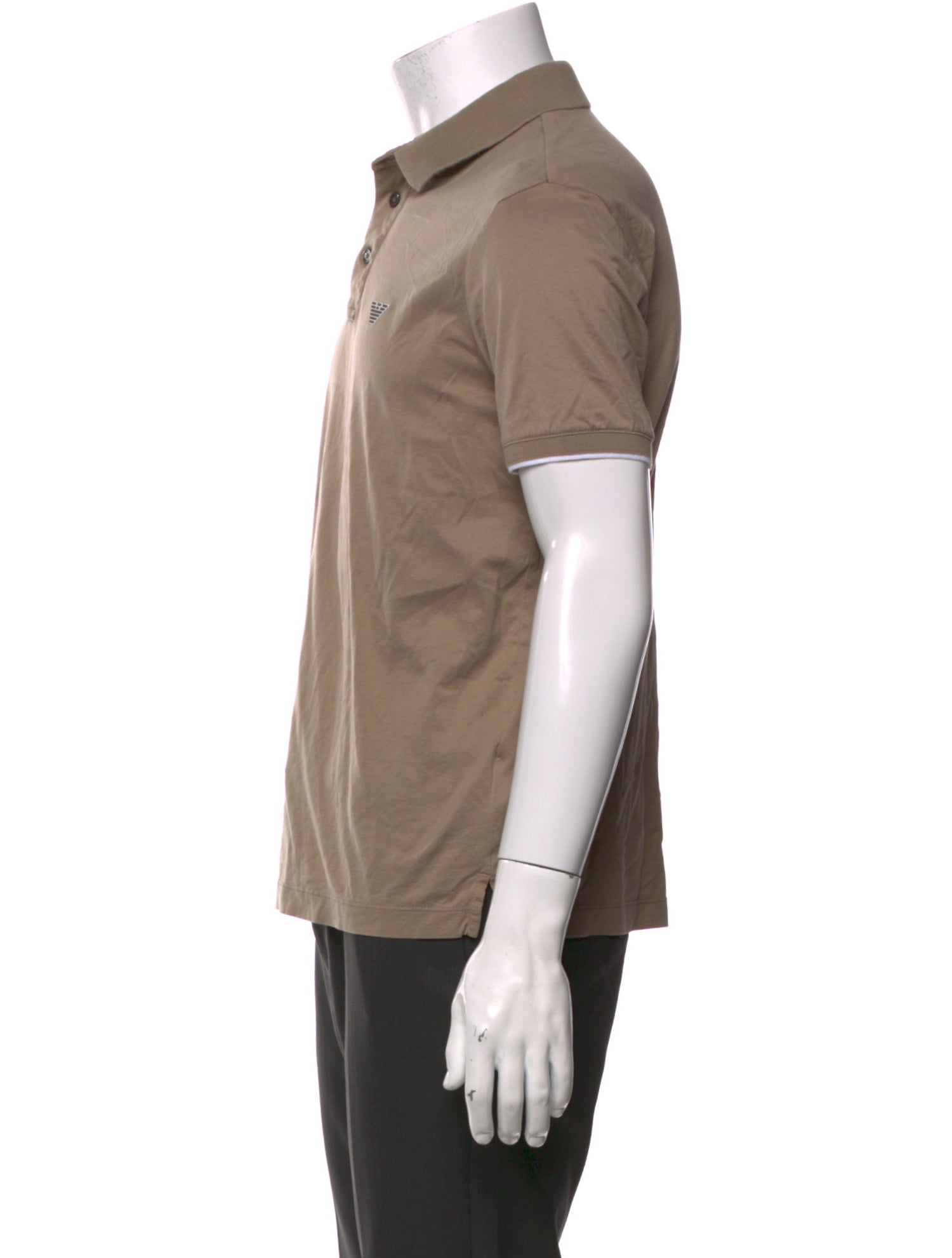 Emporio Armani Collar Short Sleeve Polo Shirt