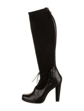 Emporio Armani Leather Boots