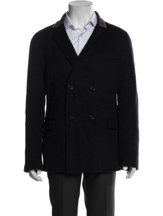 Emporio Armani Wool Peacoat