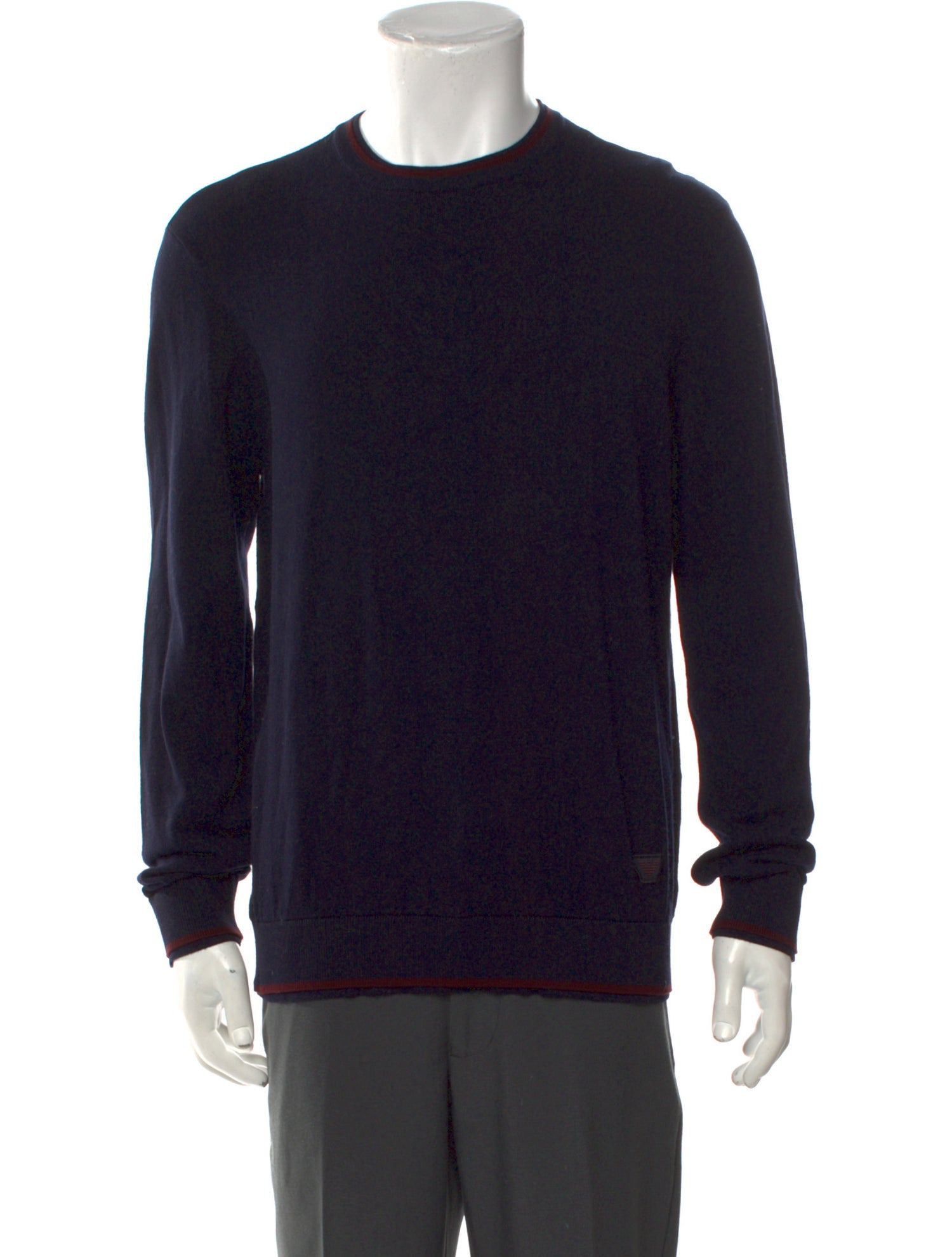 Emporio Armani Crew Neck Long Sleeve Pullover