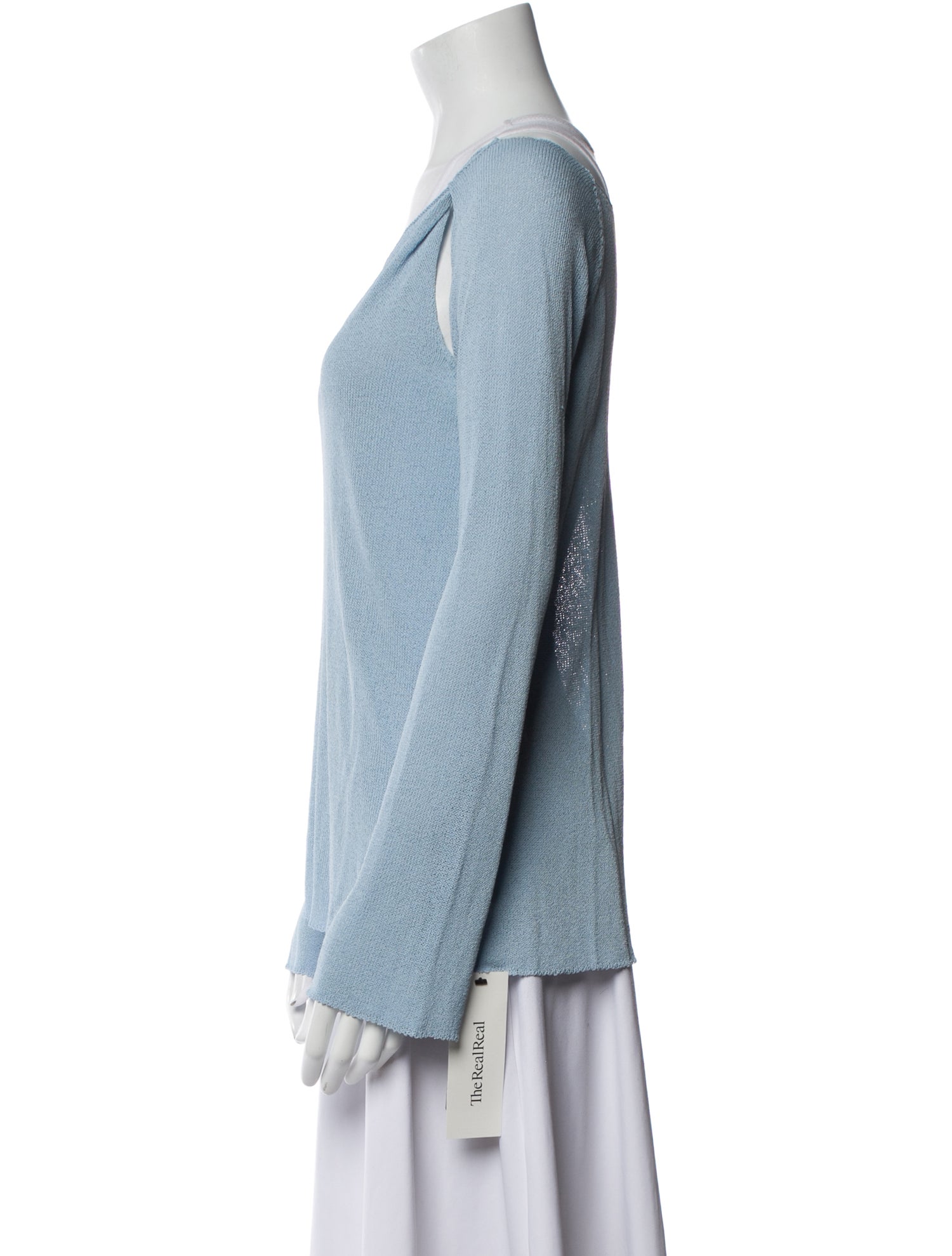 Emporio Armani Square Neckline Sweater