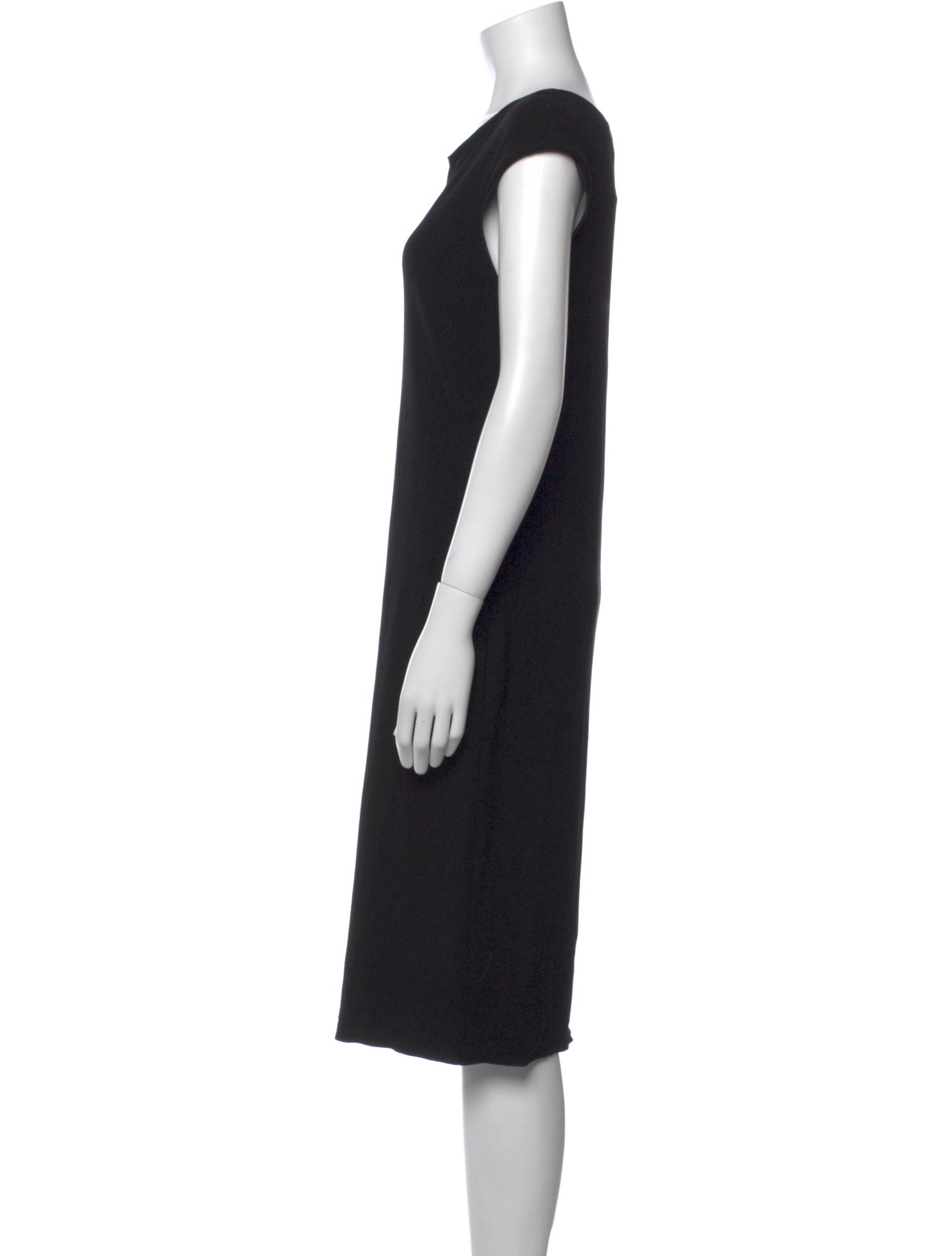 Emporio Armani Bateau Neckline Midi Length Dress w/ Tags