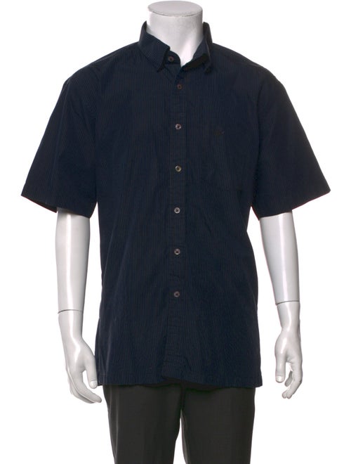 Emporio Armani Striped Short Sleeve Shirt