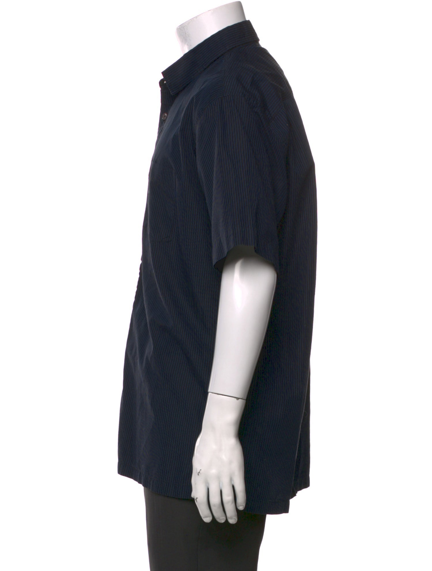 Emporio Armani Striped Short Sleeve Shirt