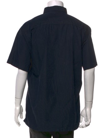 Emporio Armani Striped Short Sleeve Shirt