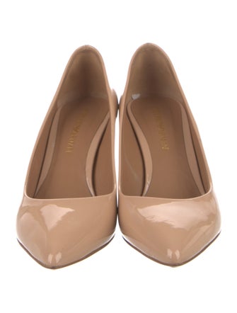 Emporio Armani Patent Leather Pumps