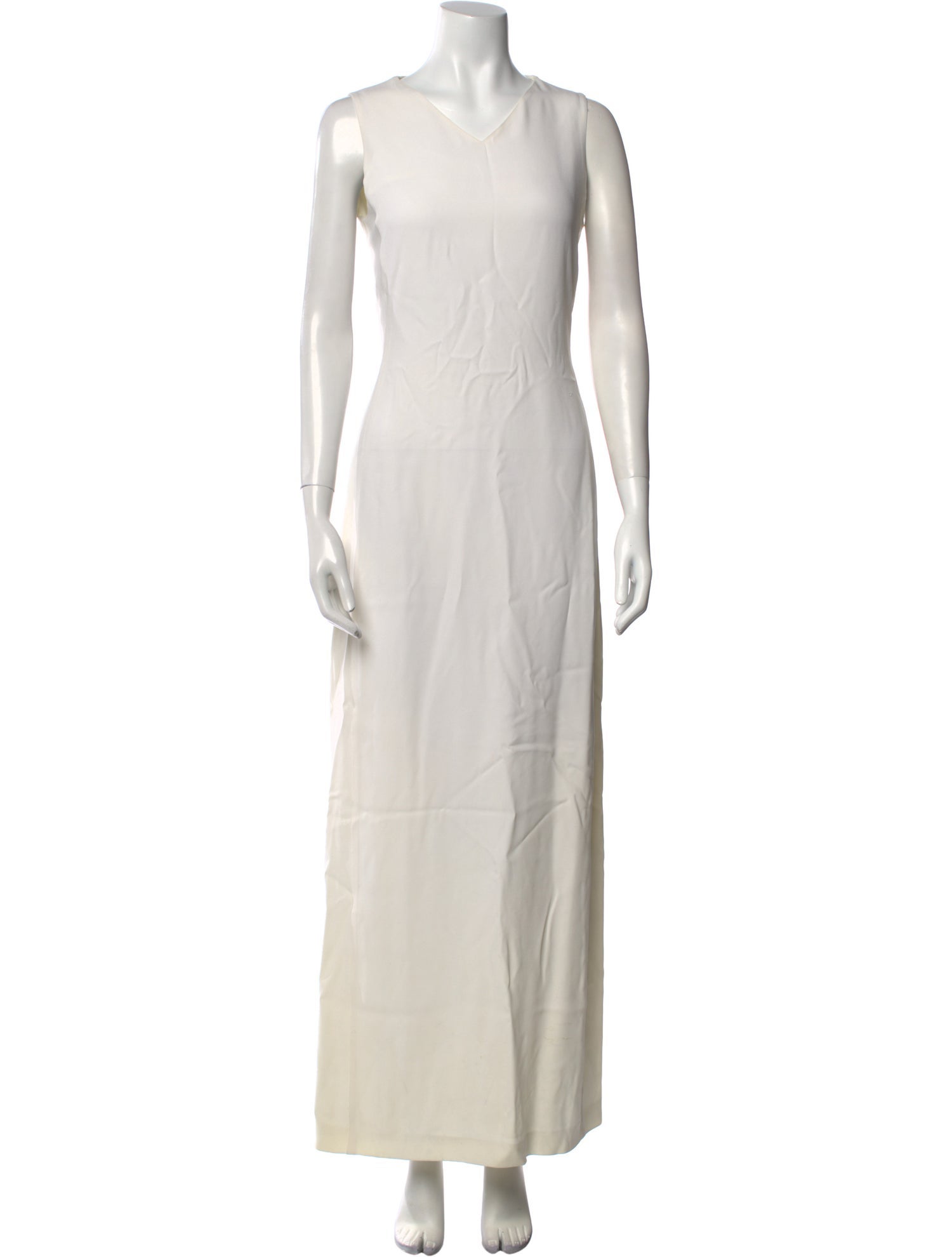 Emporio Armani V-Neck Long Dress