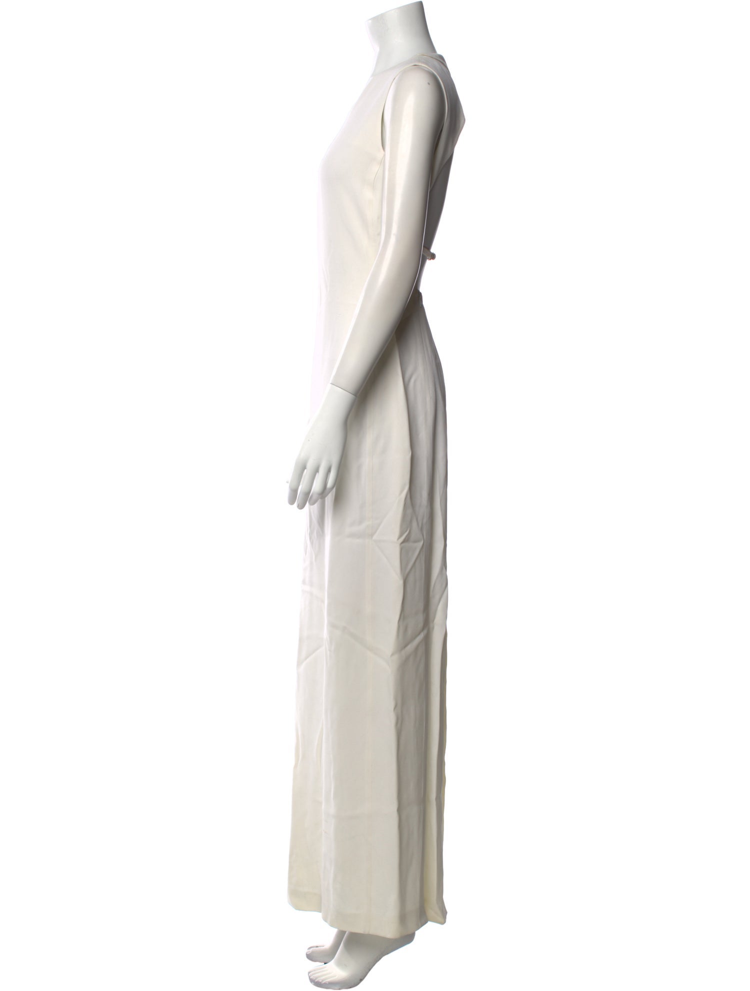 Emporio Armani V-Neck Long Dress