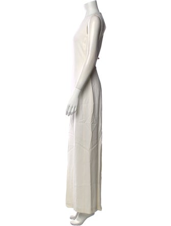 Emporio Armani V-Neck Long Dress