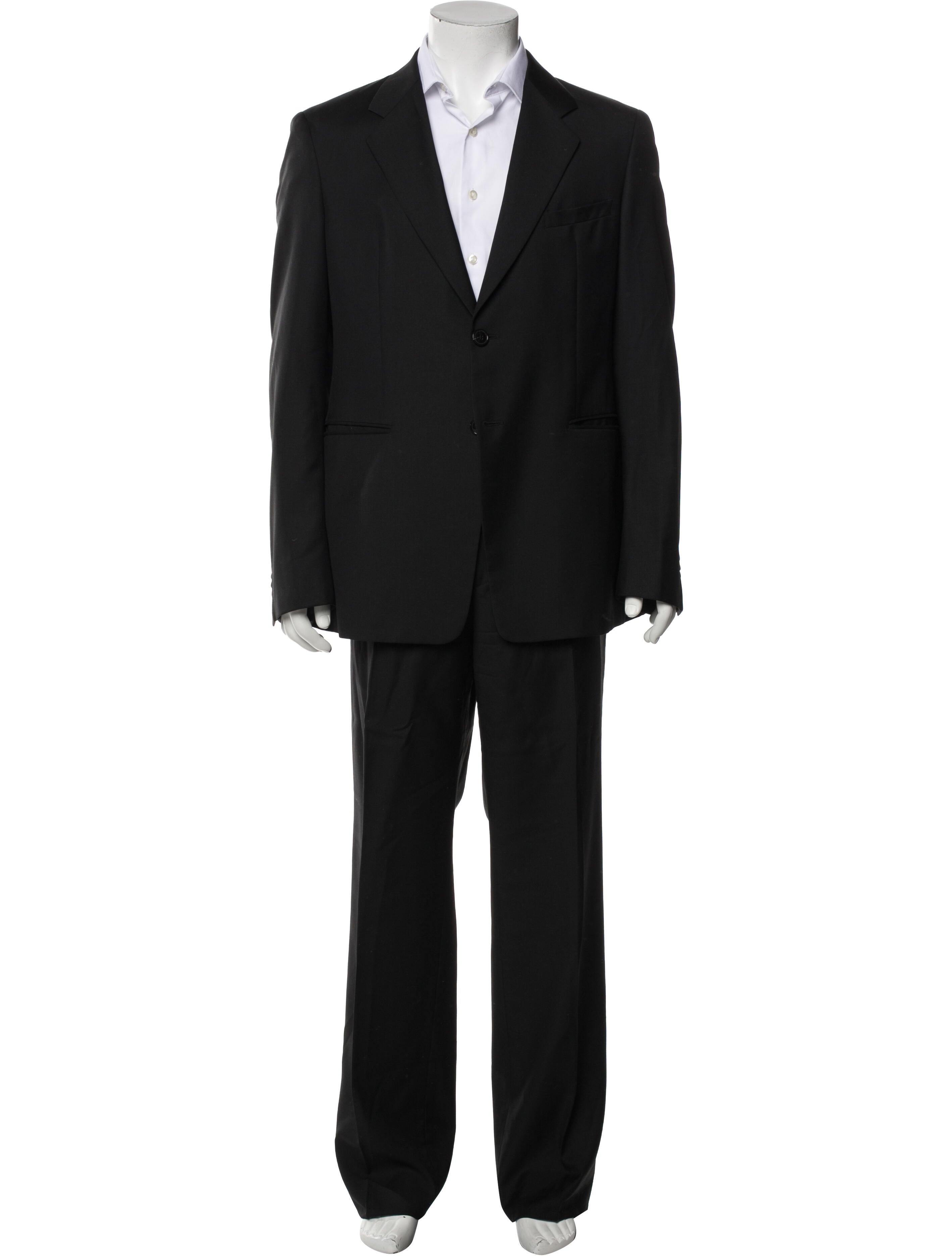 Emporio Armani Virgin Wool Two-Piece Suit