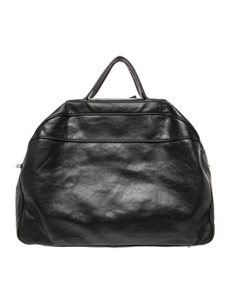 Emporio Armani Leather Duffle Bag