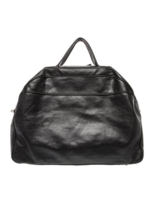 Emporio Armani Leather Duffle Bag