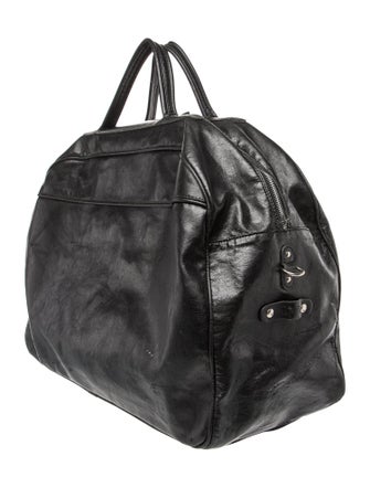 Emporio Armani Leather Duffle Bag