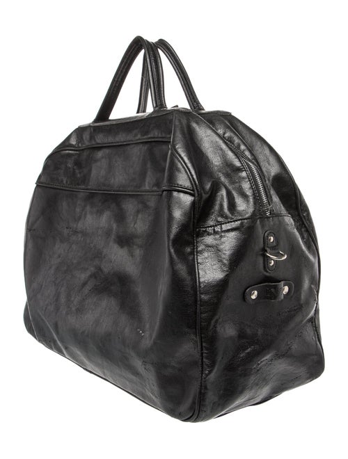 Emporio Armani Leather Duffle Bag