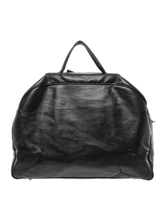 Emporio Armani Leather Duffle Bag