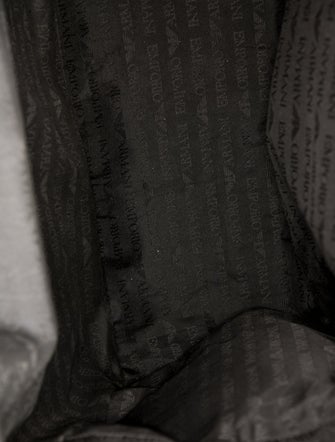 Emporio Armani Leather Duffle Bag