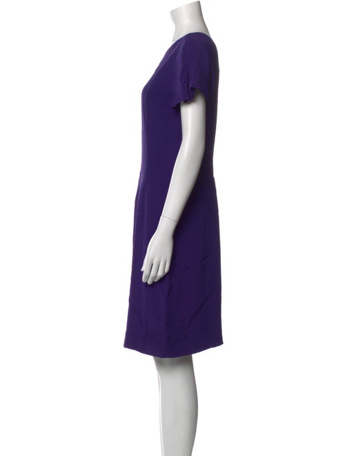 Emporio Armani Crew Neck Midi Length Dress