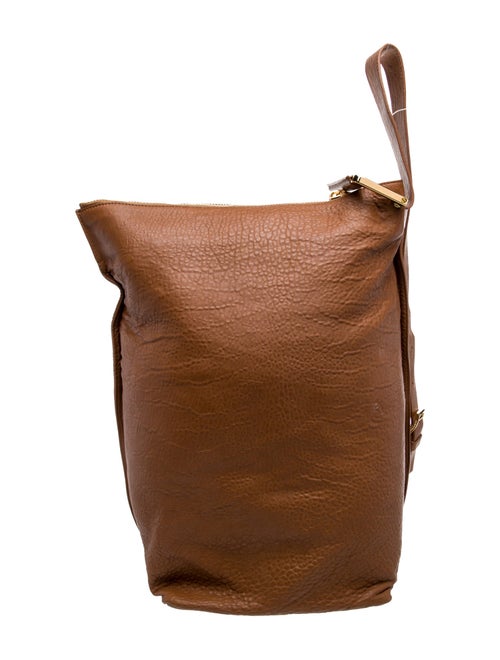 Emporio Armani Leather Messenger Bag