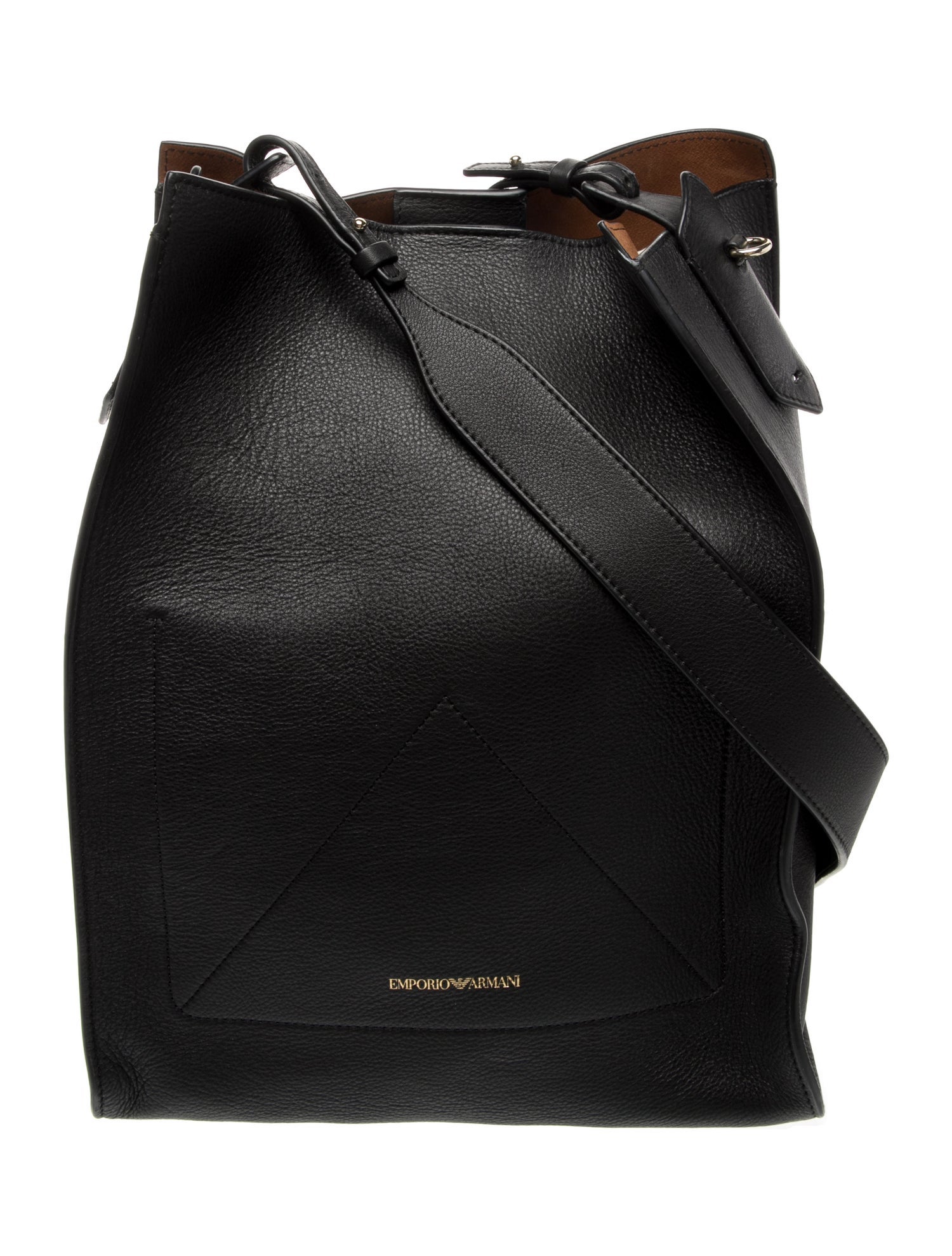 Emporio Armani Leather Shoulder Bag