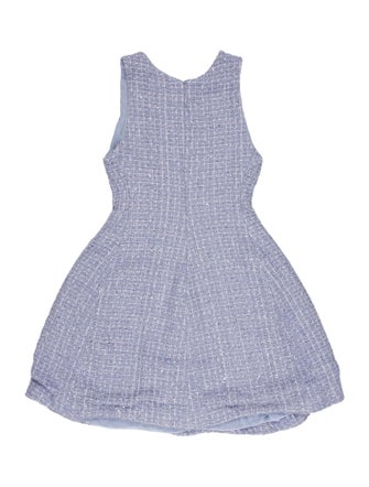 Emporio Armani Bateau Neckline Mini Dress