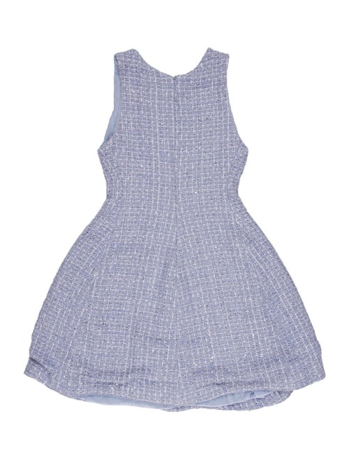 Emporio Armani Bateau Neckline Mini Dress