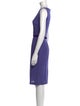Emporio Armani Virgin Wool Knee-Length Dress